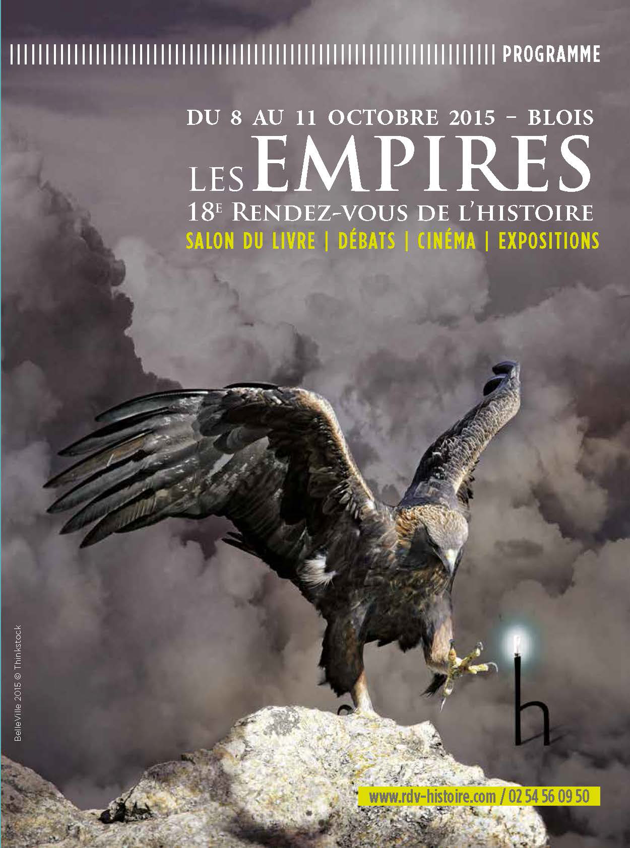 Les Empires - 18e Rendez-vous de l'histoire, du 8 au 11 octobre 2015 à Blois